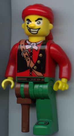LEGO Minifigure-Pirates - Cannonball Jimmy-4 Juniors / Pirates-4J011-Creative Brick Builders
